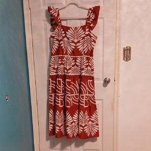 Bohemian Frilly Dress